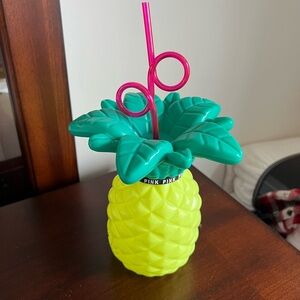 New never used Pink pineapple novelty cup